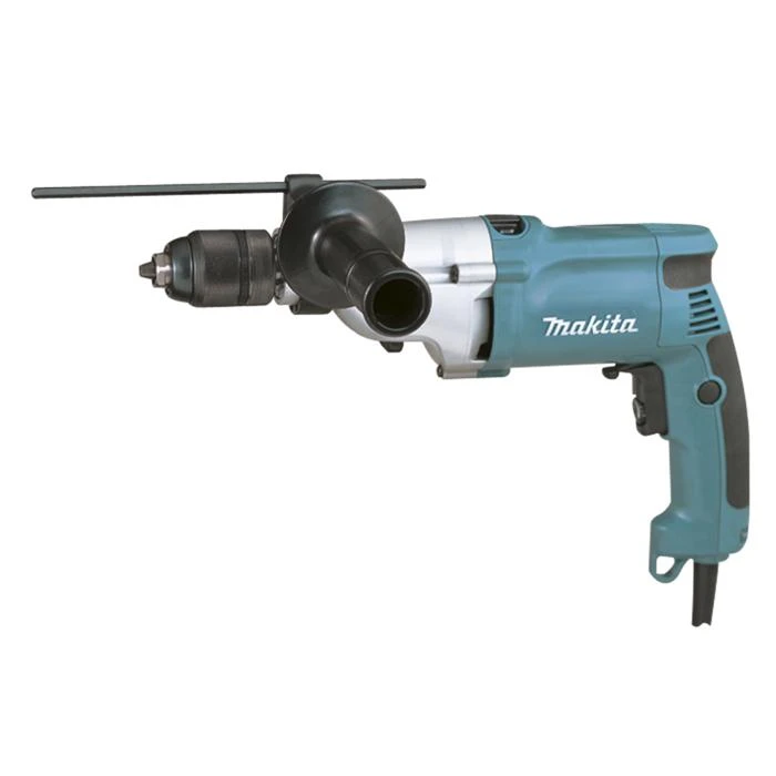 Makita HP2051FJ Smūginis gręžtuvas, 720 W, 0-1200/2900 min-1, 13 mm ranka užveržiamas griebtuvas, LED , MAKPACK
