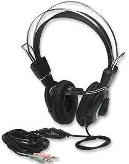 Intracom MANHATTAN Classic Stereo Ausinės Lankstus nerūdijančio plieno mikrofono strypas Paminkštintas pašalina triukšmą