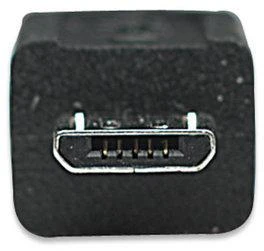 StarTech Manhattan 1,8m USB 2.0 A/Micro-B USB laidas 1,8m USB A Micro-USB B Juoda
