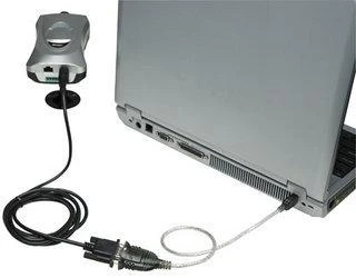 StarTech Manhattan 205153 kabelių sąsaja / invertavimo adapteris USB A Serial/COM/RS232/DB9 Juoda, Permatomas