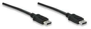 DisplayPort kabelis 3m su dvigubu jungčių atvaizdavimu