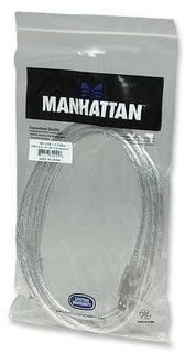 StarTech Intracom MANHATTAN didelės spartos USB įrenginio kabelis 3m sidabrinis USB 2.0 Standard-A male to USB 2.0 Standard-B male Palaiko greitį iki 480 Mbps