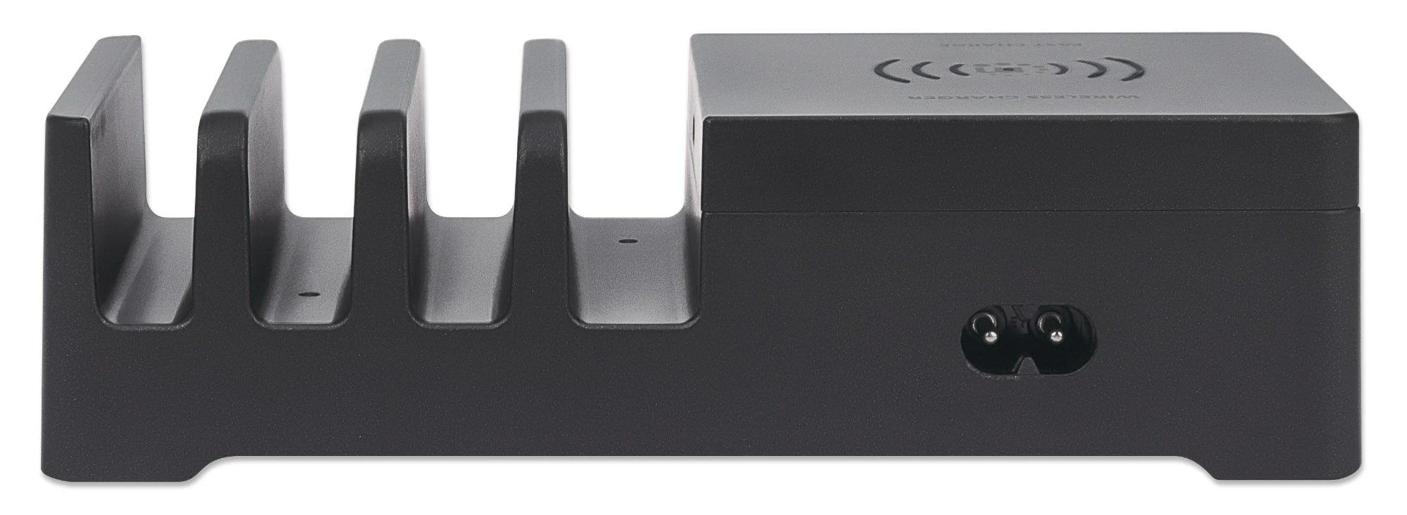 Manhattan Įkroviklis jungiama į tinklą 5x USB i Qi 55W, 1x USB-C, 3x USB-A, Qi