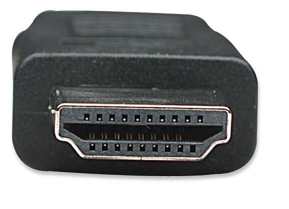 MANHATTAN HDMI kabelis, 7,5 m, HDMI kištukas su kištuku, ekranuotas, Juodas, 308441