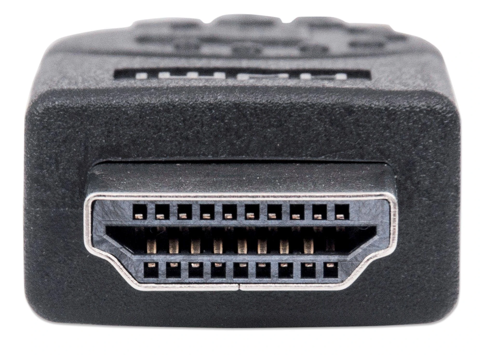 HDMI kabelio jungtis stambiu planu