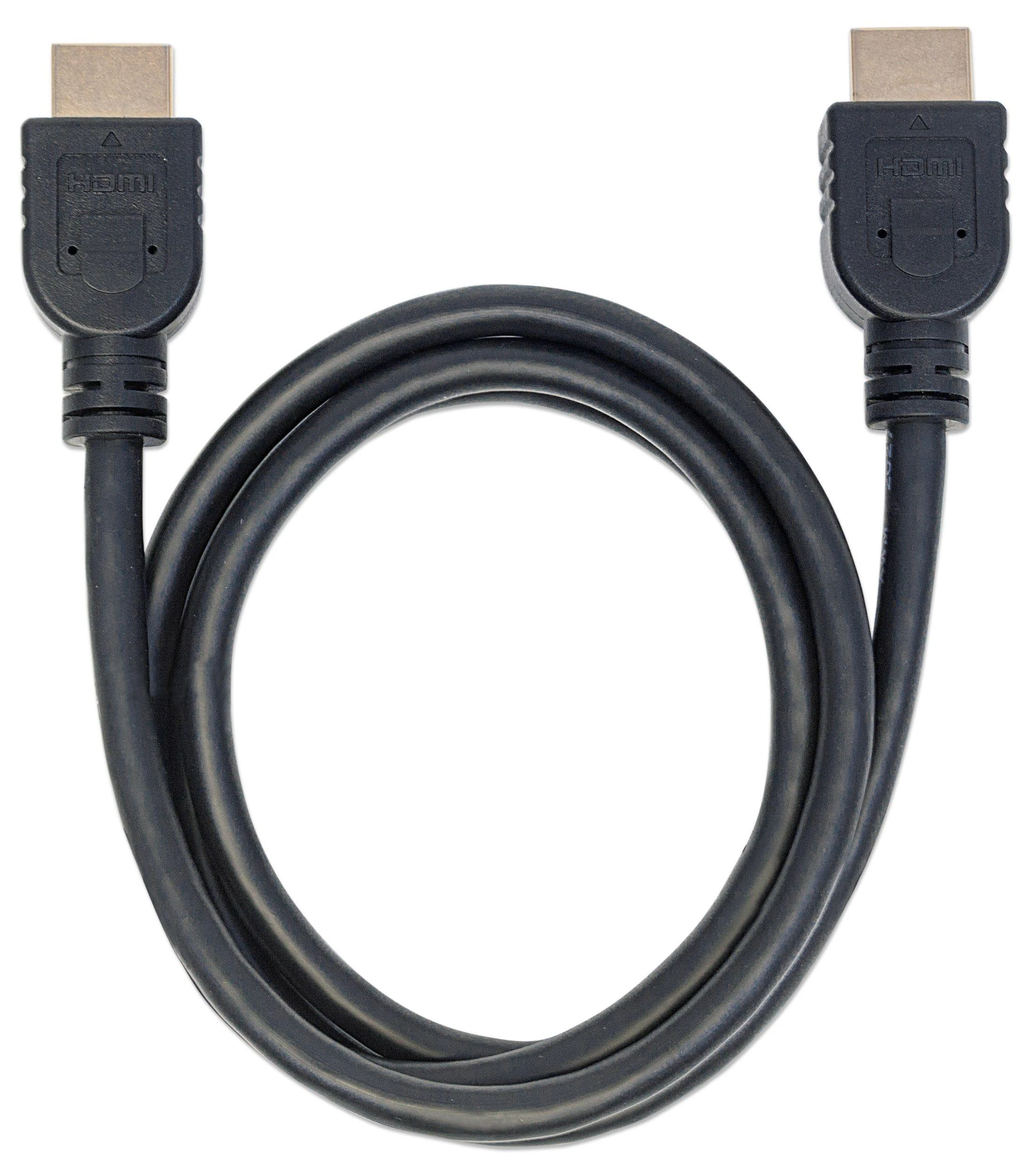 Manhattan HDMI laidas su apvaliomis jungtimis