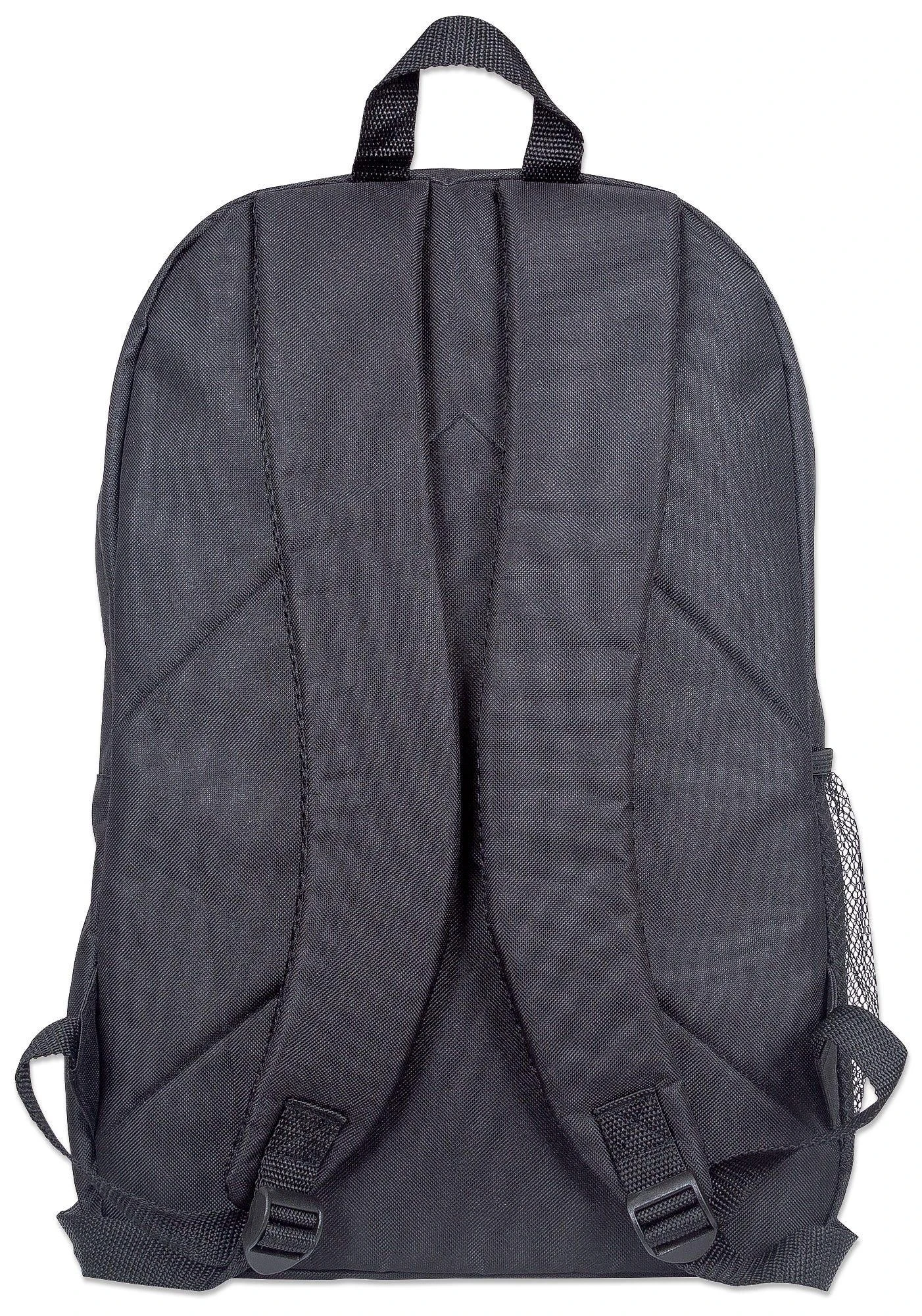 MANHATTAN Knappack Backpack, Lightweight, Top-Loading, For Nešiojamas kompiuteris Computers Up To 15.6″, Juodas, 439831