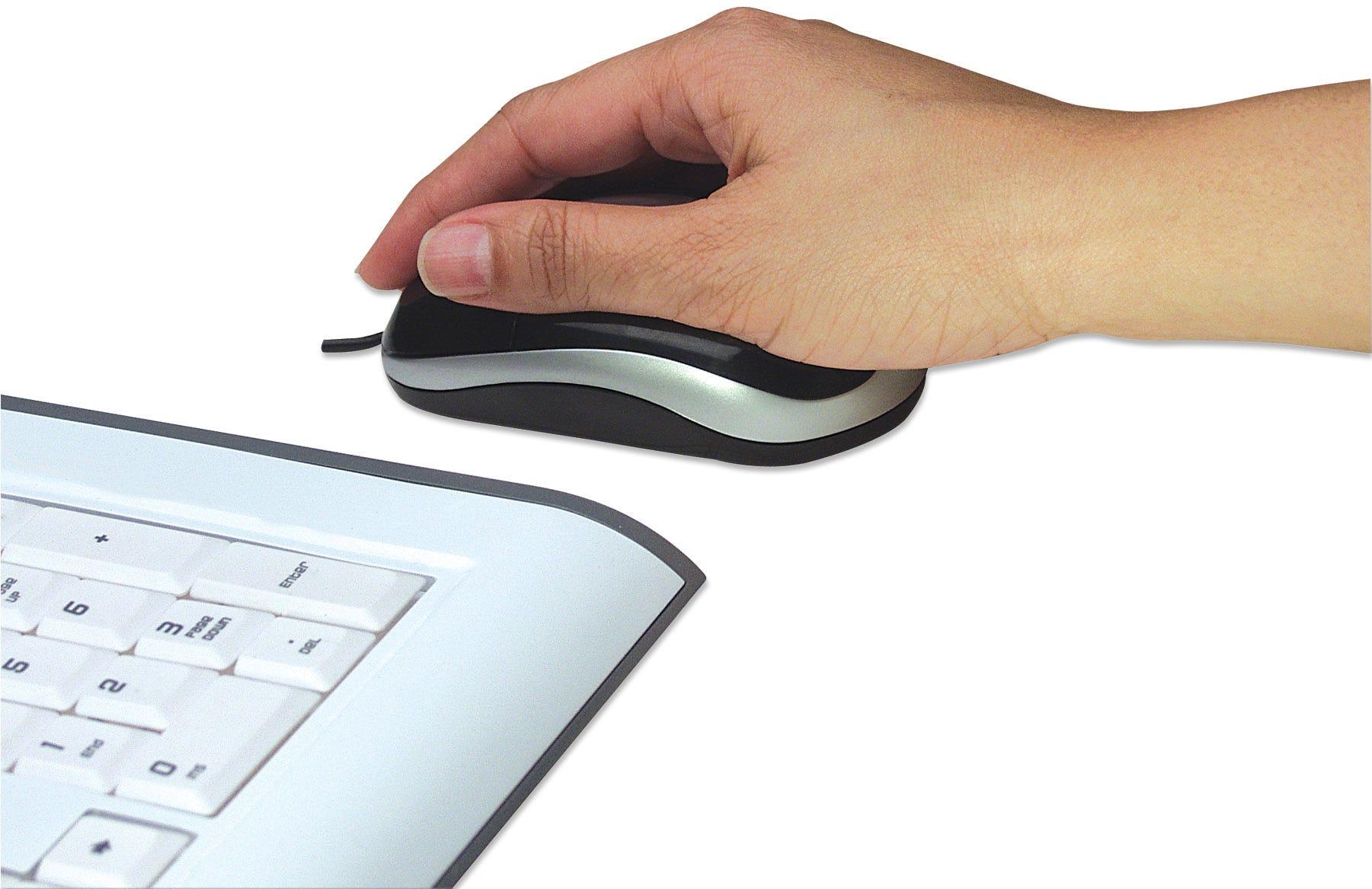 Pelė Manhattan USB 1000dpi Juoda Manhattan MH3