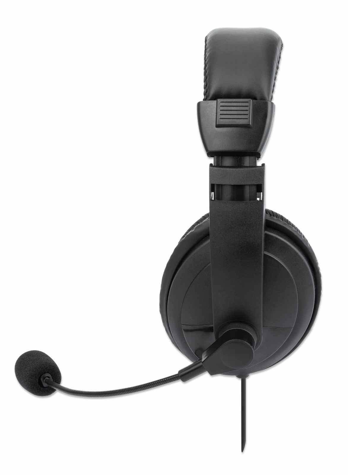 Manhattan Products Manhattan 179843 USB stereo ausinės juodos