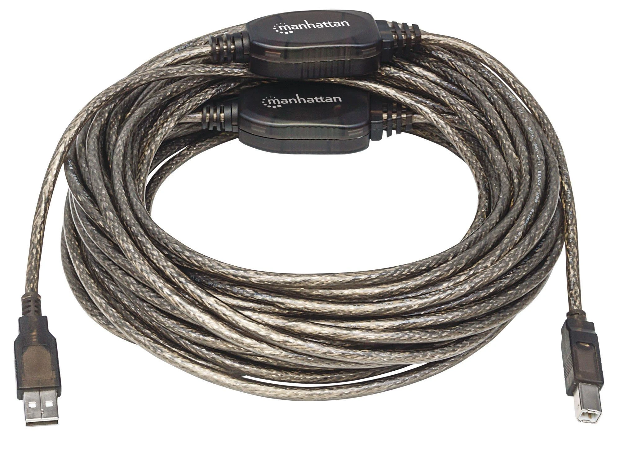 StarTech Manhattan 152389 MH USB2.0 A-B 15m aktyvinis laidas