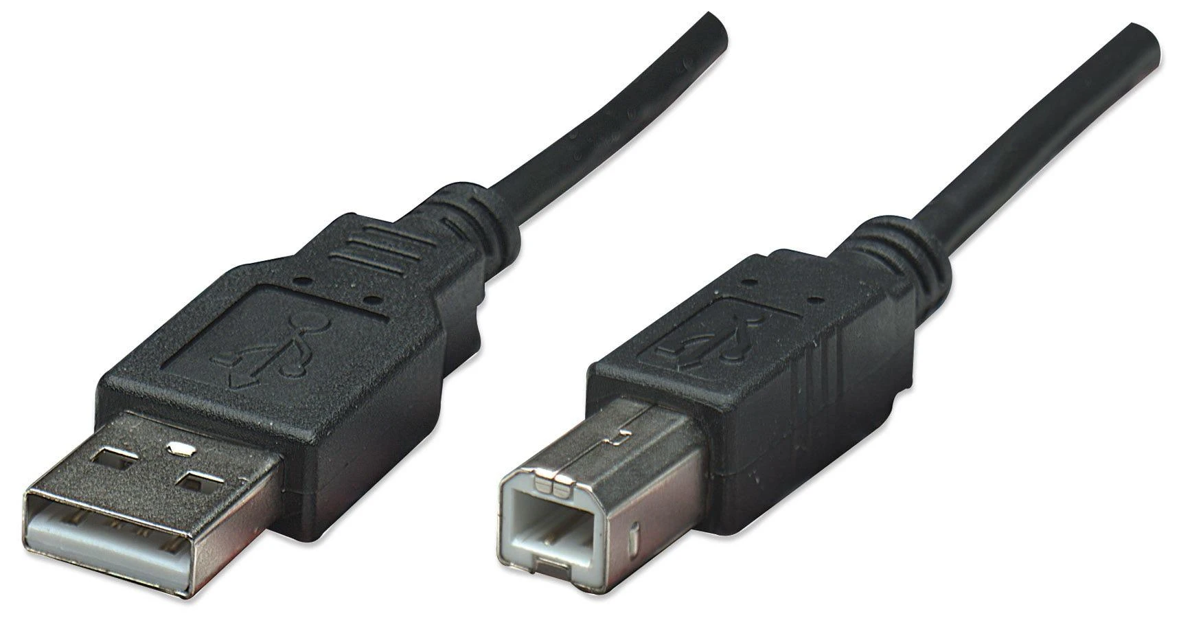 StarTech Kabelis USB Manhattan USB-A - 0.5 m Juodas (374507)