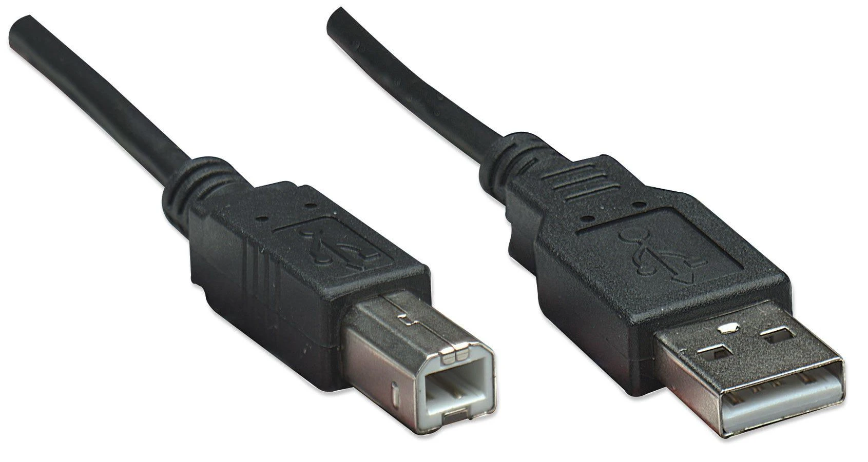 StarTech Kabelis USB Manhattan USB-A - 0.5 m Juodas (374507)