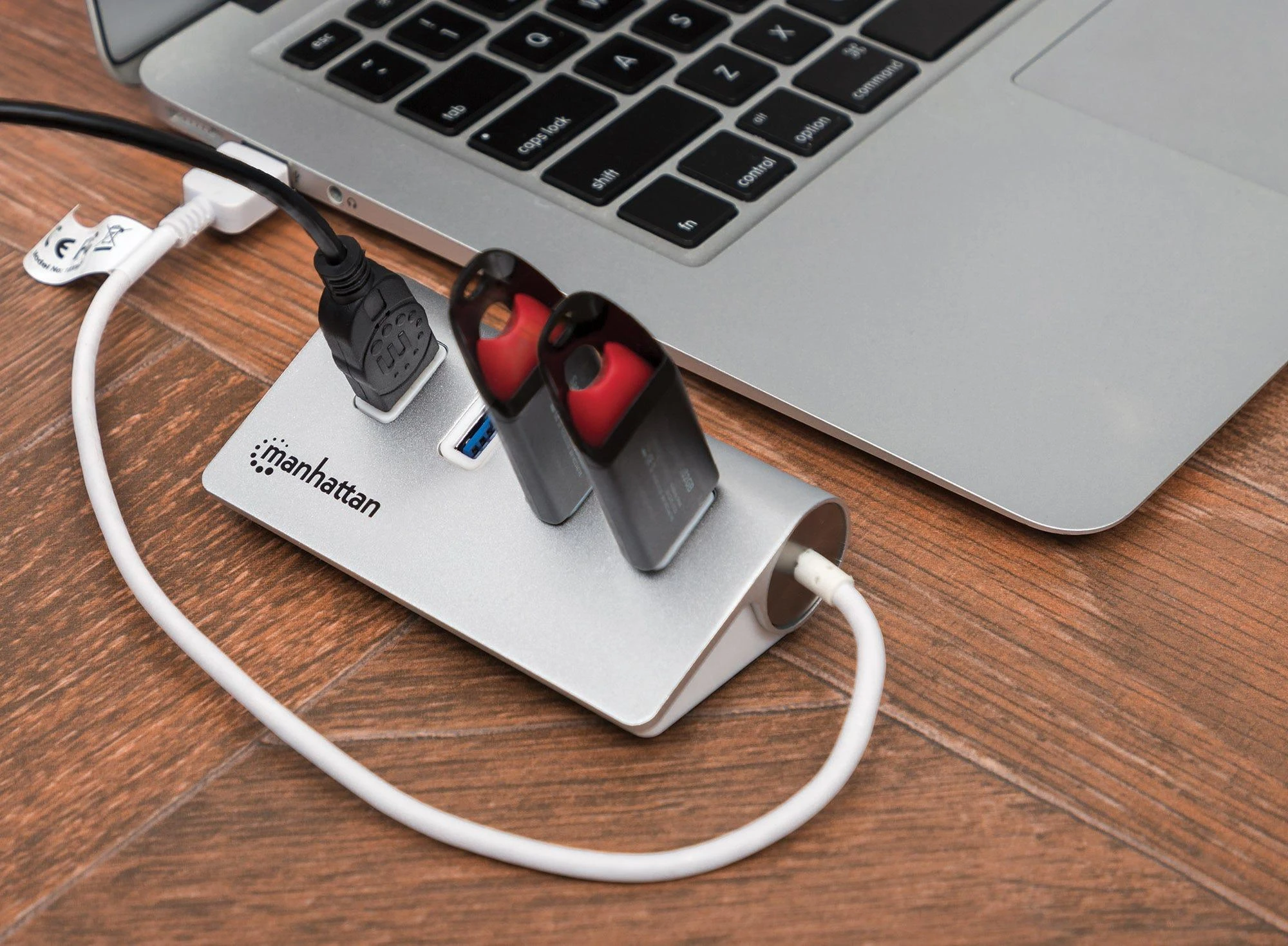 HUB USB Manhattan 4x USB-A 3.0 (163767)