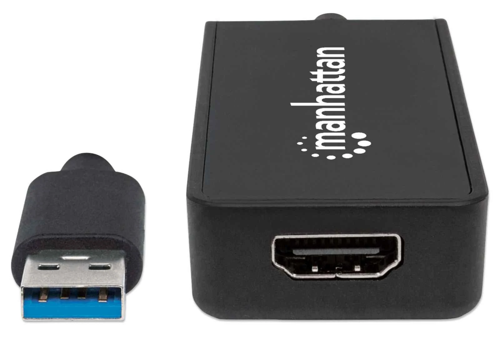 Manhattan USB į HDMI adapteris su jungčių detale