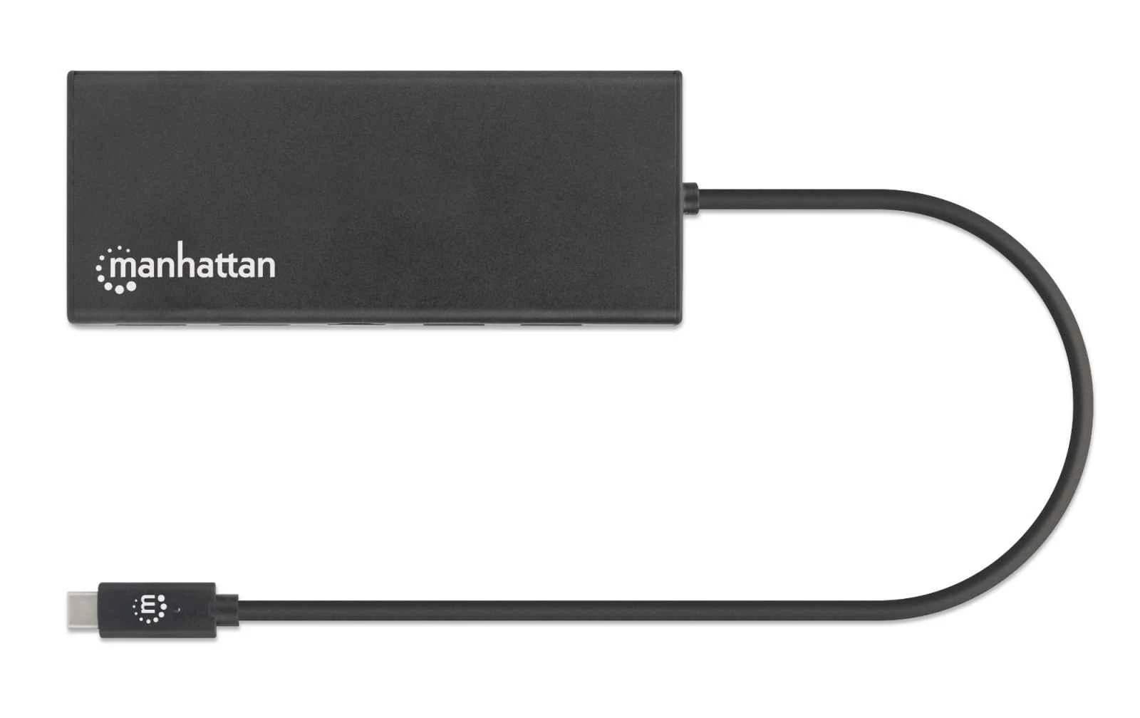 Manhattan USB-C daugiafunkcis adapteris su laidu