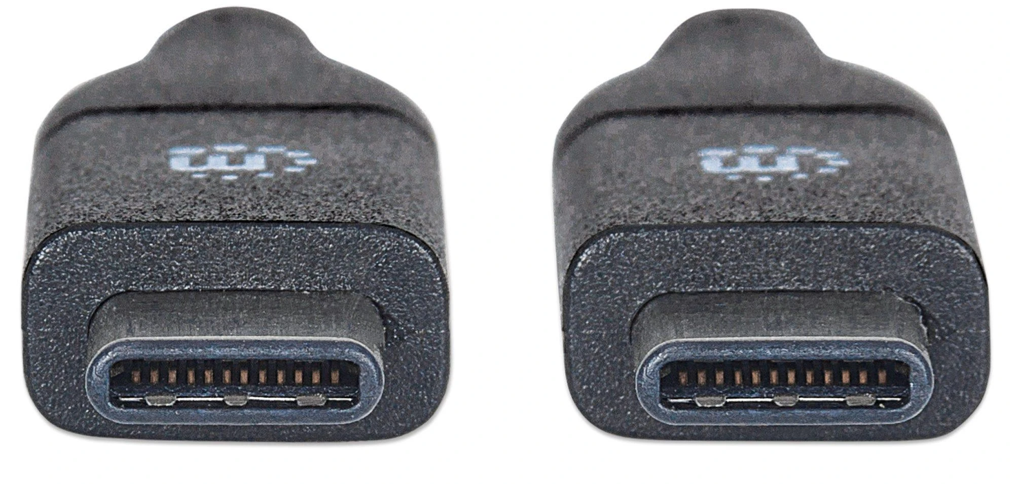 Kabelis USB Manhattan USB-C - USB-C 1 m Juodas (353526)