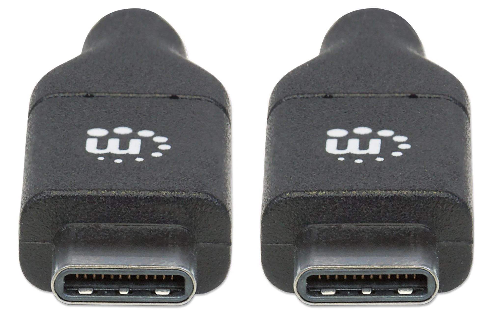Manhattan USB-C USB laidas – 2 m juodas (355247)
