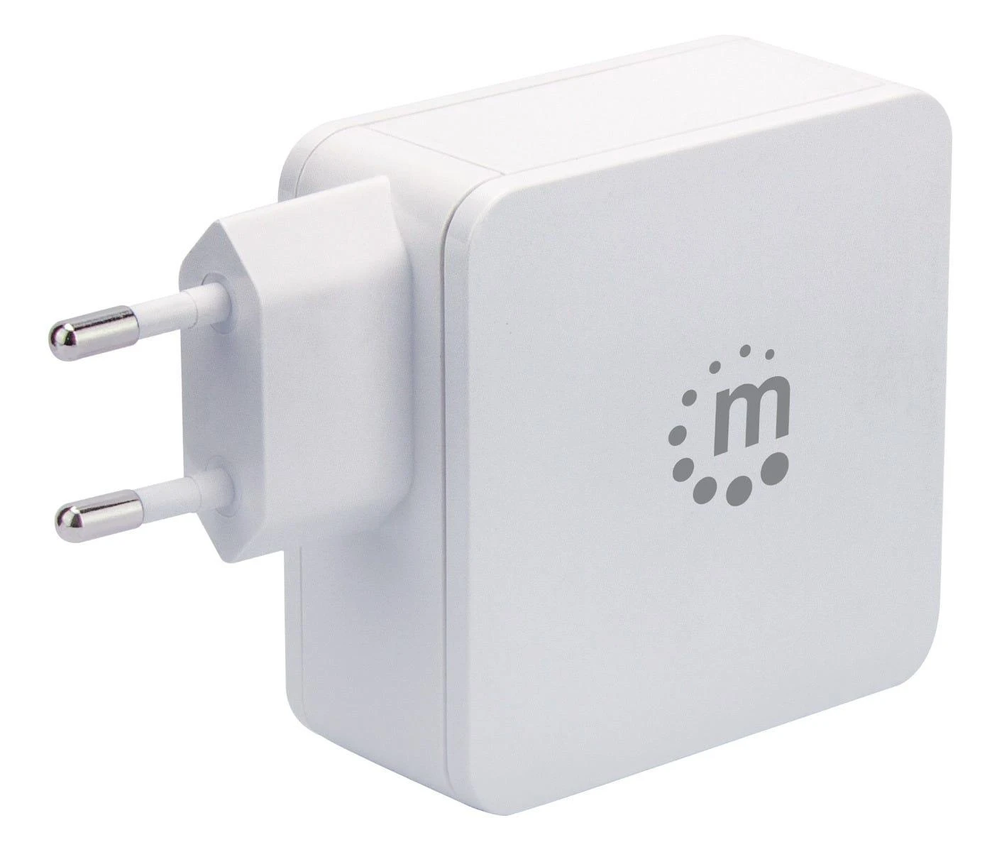 Manhattan kroviklis USB-C 5-20V iki 45W, USB-A 5V iki 2.4A baltas