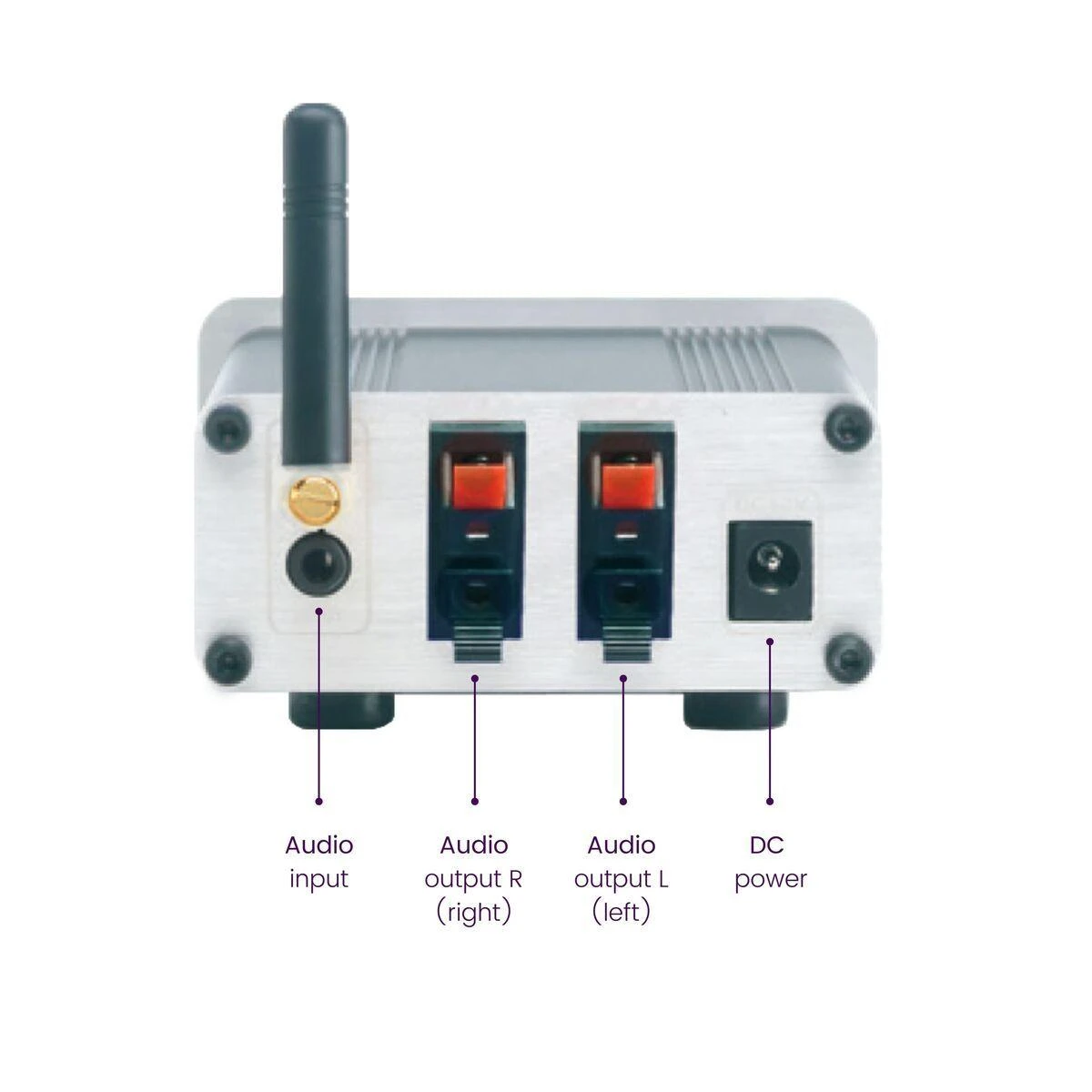 Marmitek BoomBoom 460 Bluetooth nerūdijantis plienas