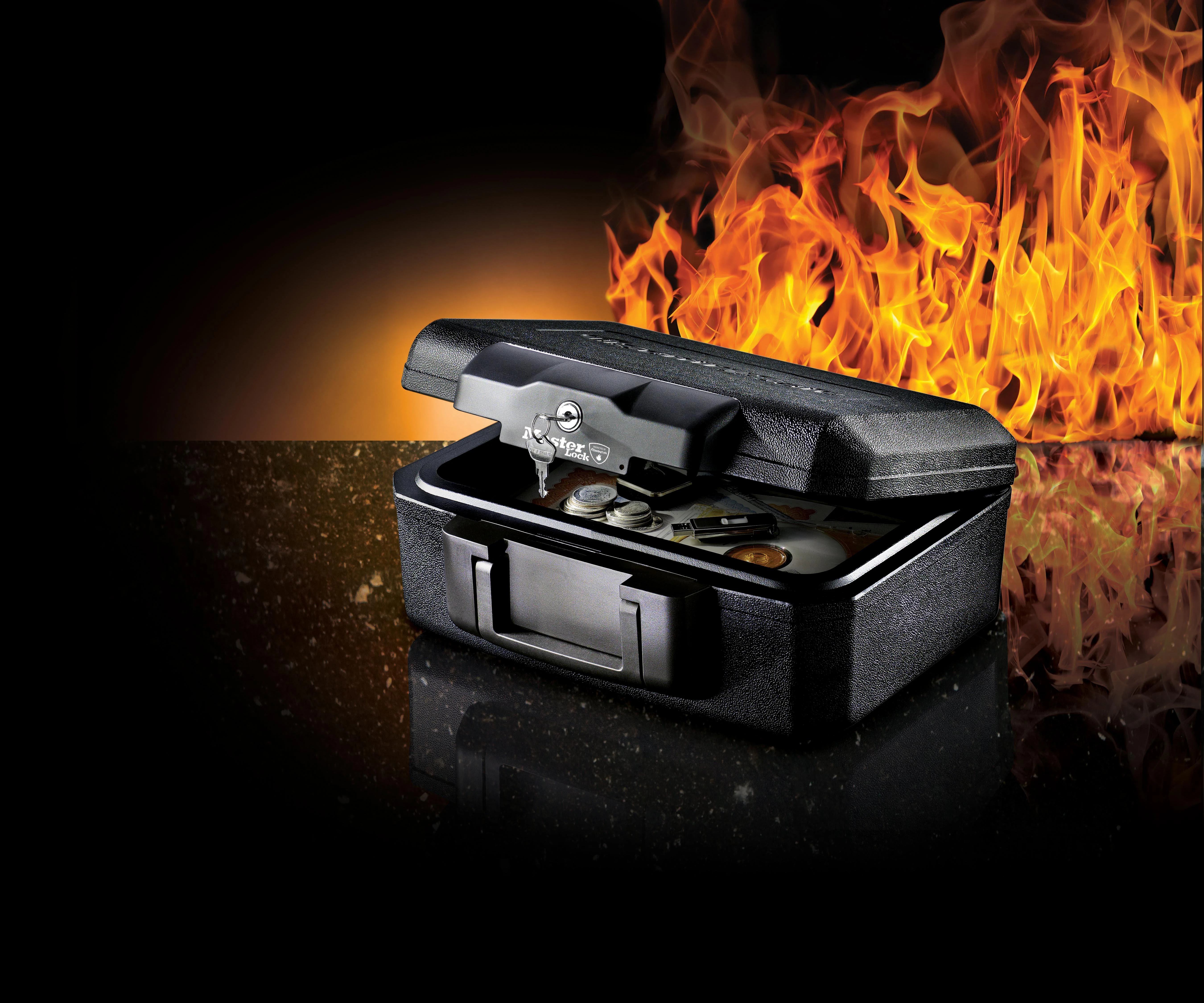 Master Lock Maža dėžutė su apsauga nuo ugnies L1200