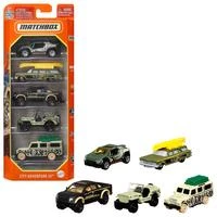 Mattel Penkių Matchbox automodelių rinkinys