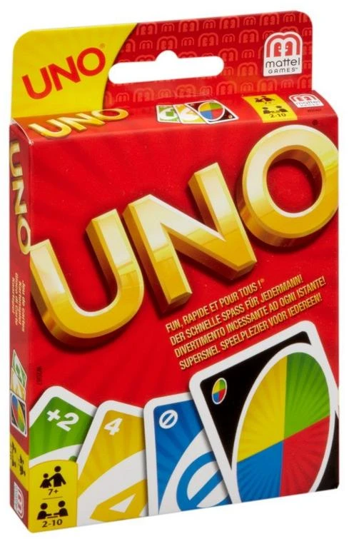 MATTEL GAMES kortų žaidimas UNO, W2085