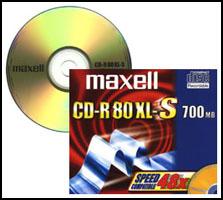 Maxell CD-R 700 MB AUDIO XL II JEWELCASE BOX