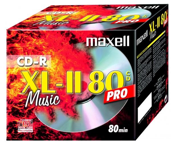 Maxell CD-R 700 MB AUDIO XL II JEWELCASE BOX