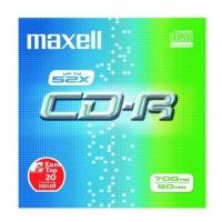 CD-R diskai MAXELL, 700MB, 52X, 80min., 100 vnt.