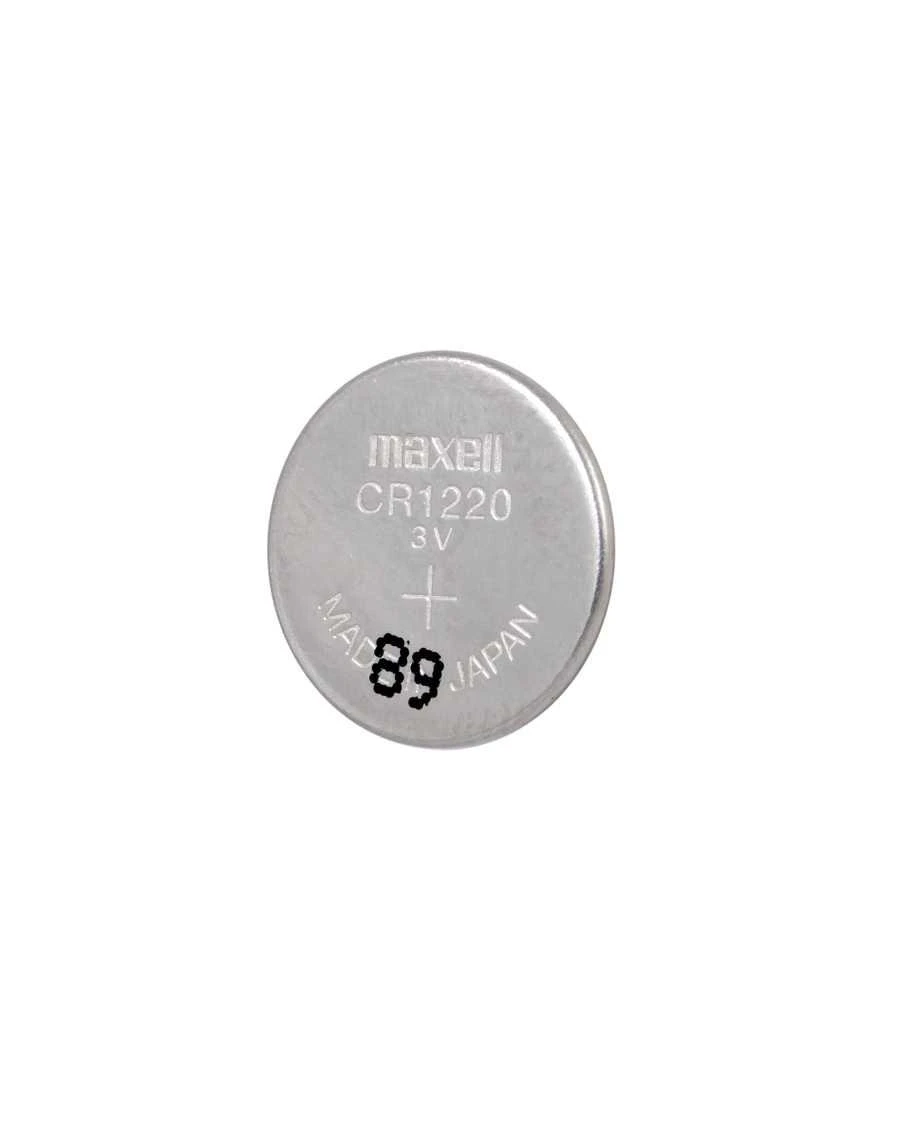 Maxell CR1220 3V baterija, viršutinė pusė