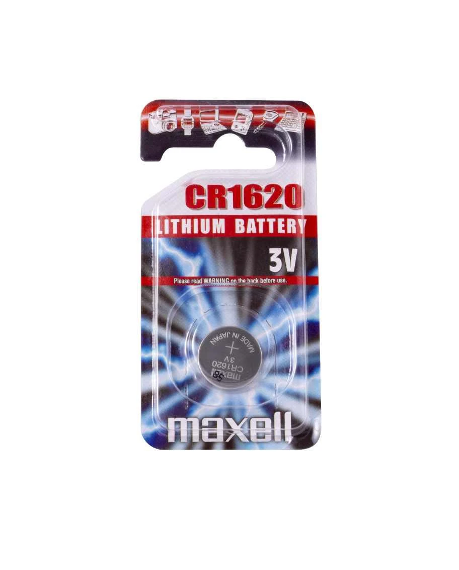 Maxell CR1620 3V ličio baterija pakuotėje