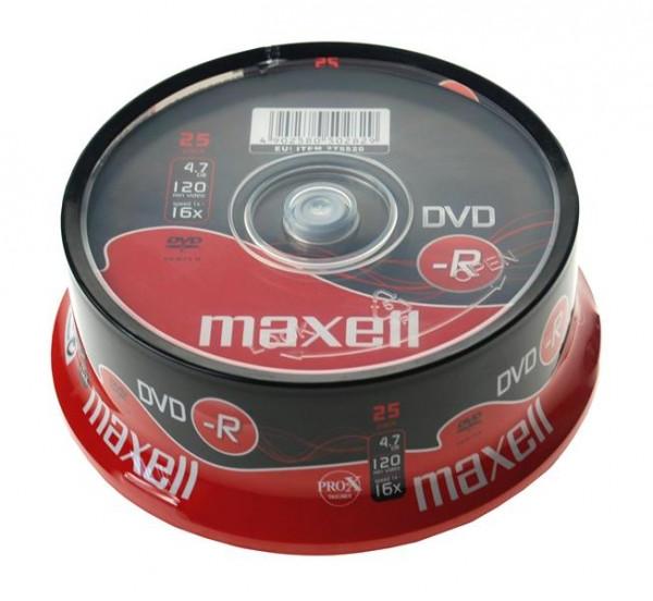 Maxell DVD-R 4,7 GB 16x25 vnt (275520.30.CN)