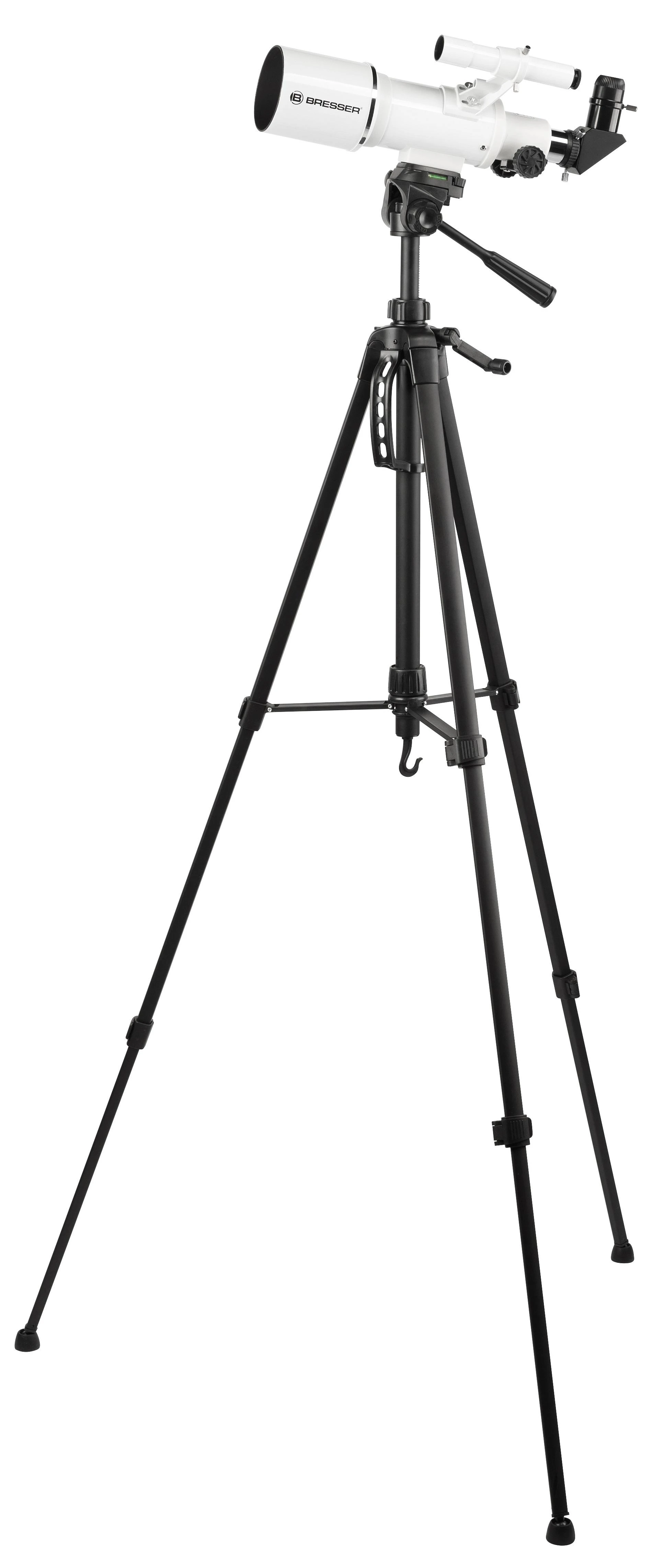 Teleskopas Bresser Classic 70/350 AZ 18 - 140x su išmaniojo telefono adapteriu