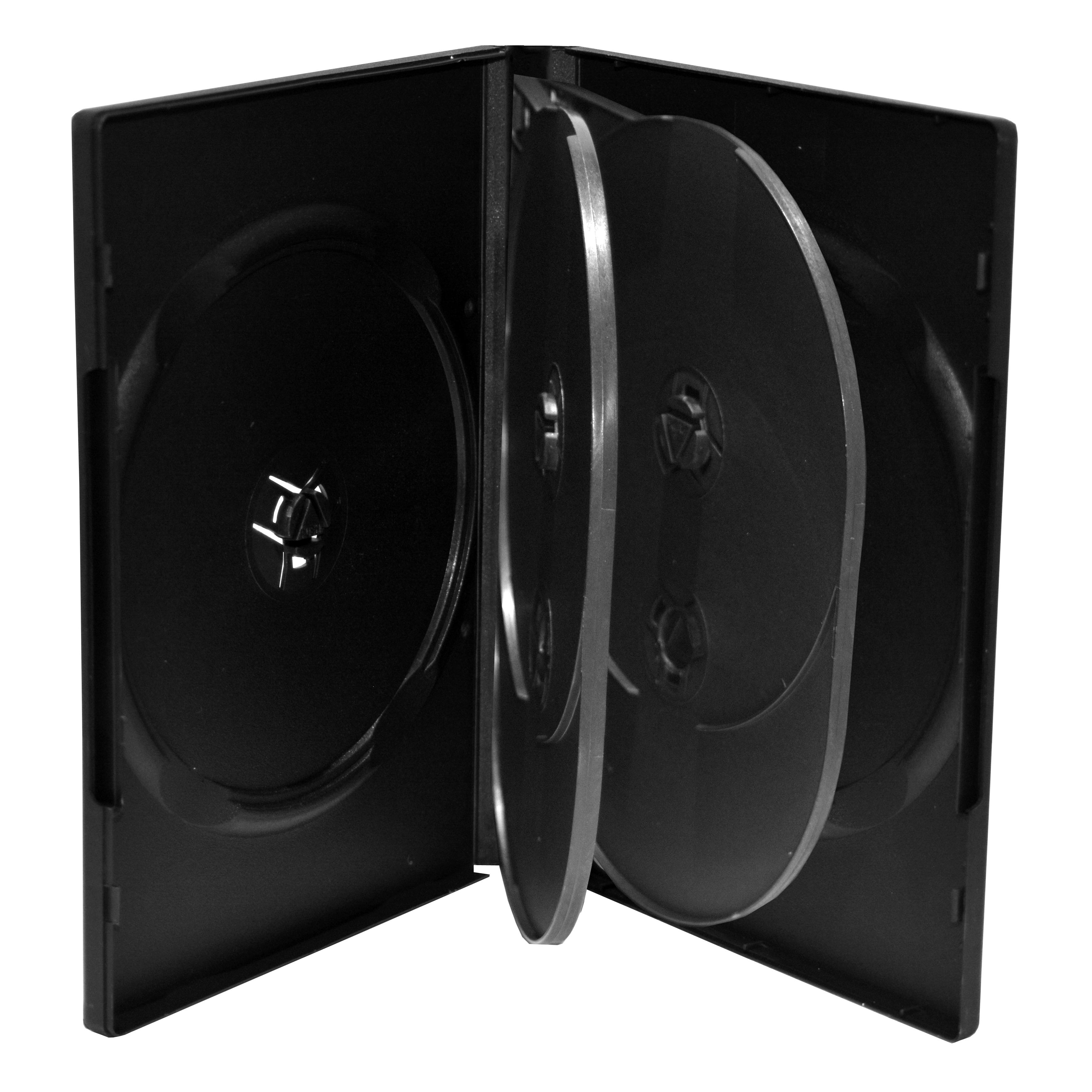 MediaRange BOX13-M, DVD dėklas, 1 diskai, Juoda, Plastikas, 120 mm, RoHS