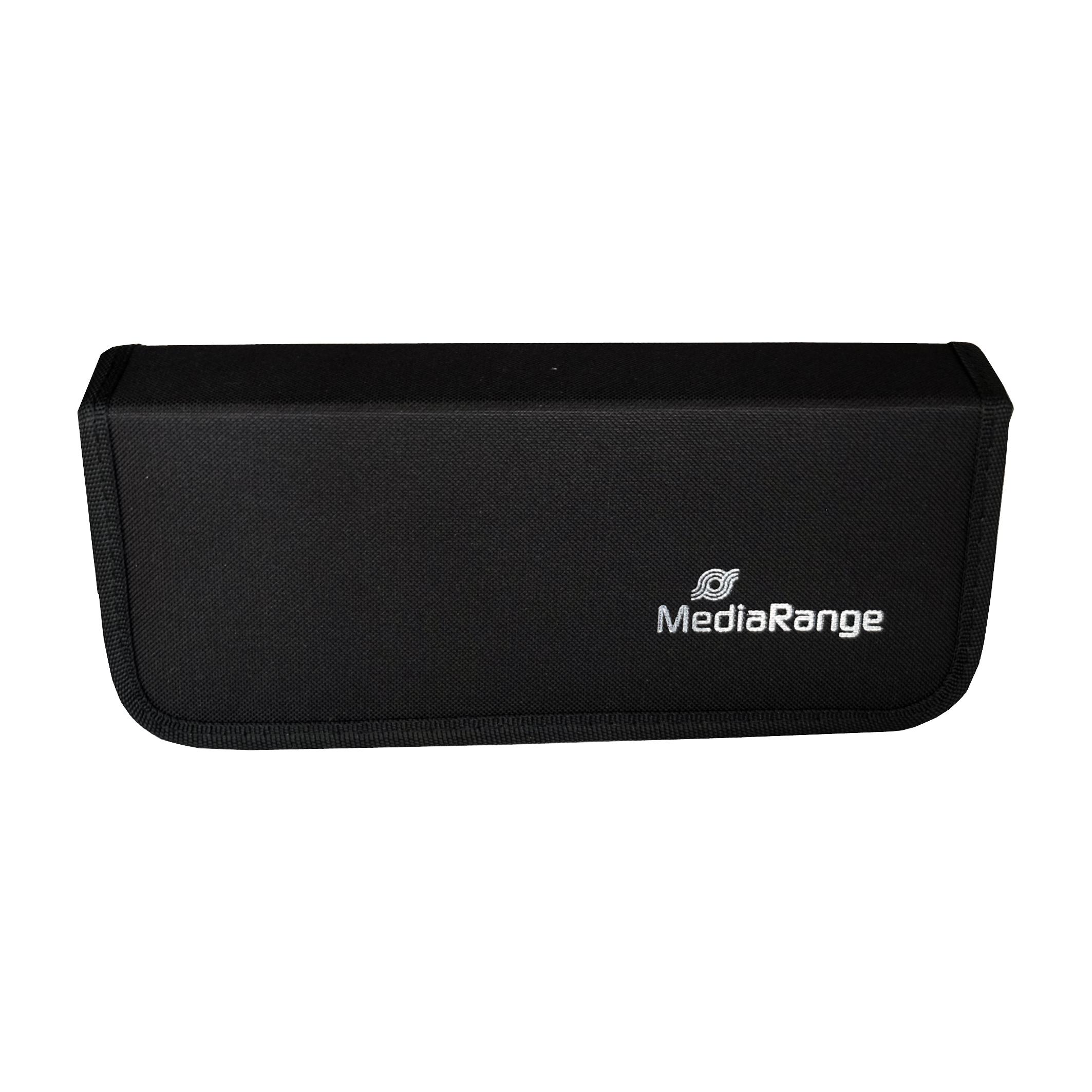 Dėklas MediaRange Portfel na 5 kart SD i 10 pendrive'ów (BOX99)