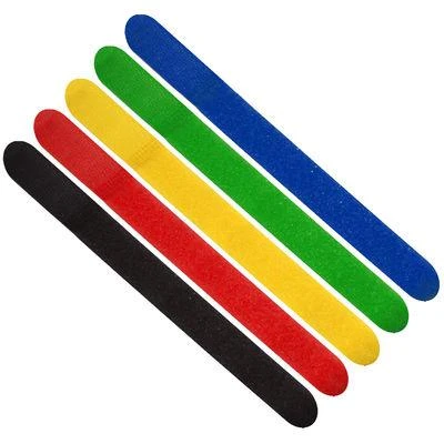 Organizer MediaRange MediaRange Klettbinder-Streifen 16x215mm farbig sortiert 5pc