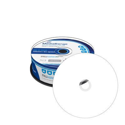MediaRange BD-R 25GB 6x pilnai spausdinamas 25 vnt. Cakebox