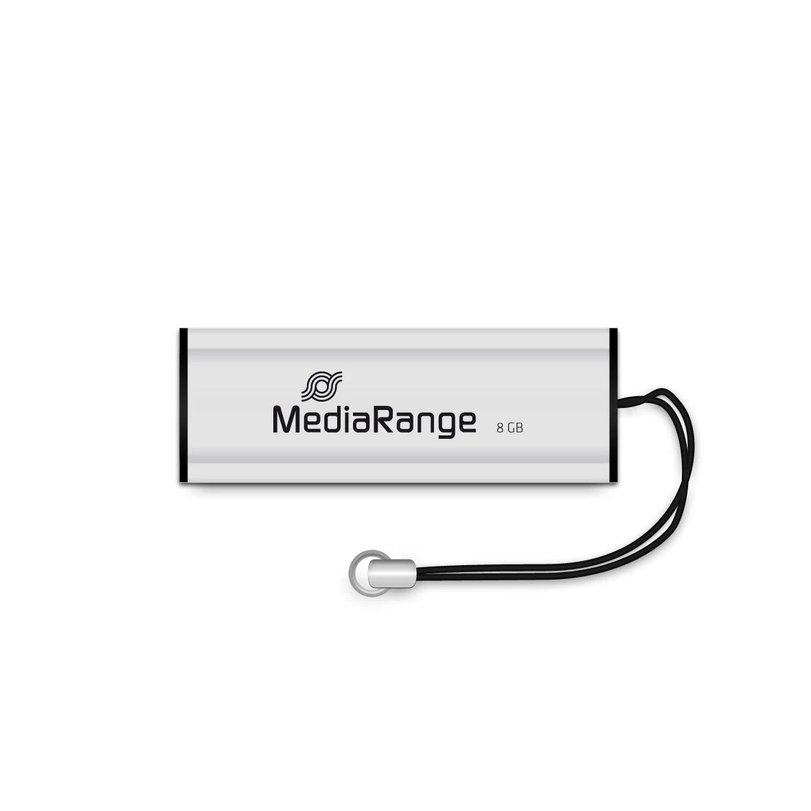STICK 8GB MEDIARANGE MR914 3.2 Gen 1 Juodas/Sidabrinė
