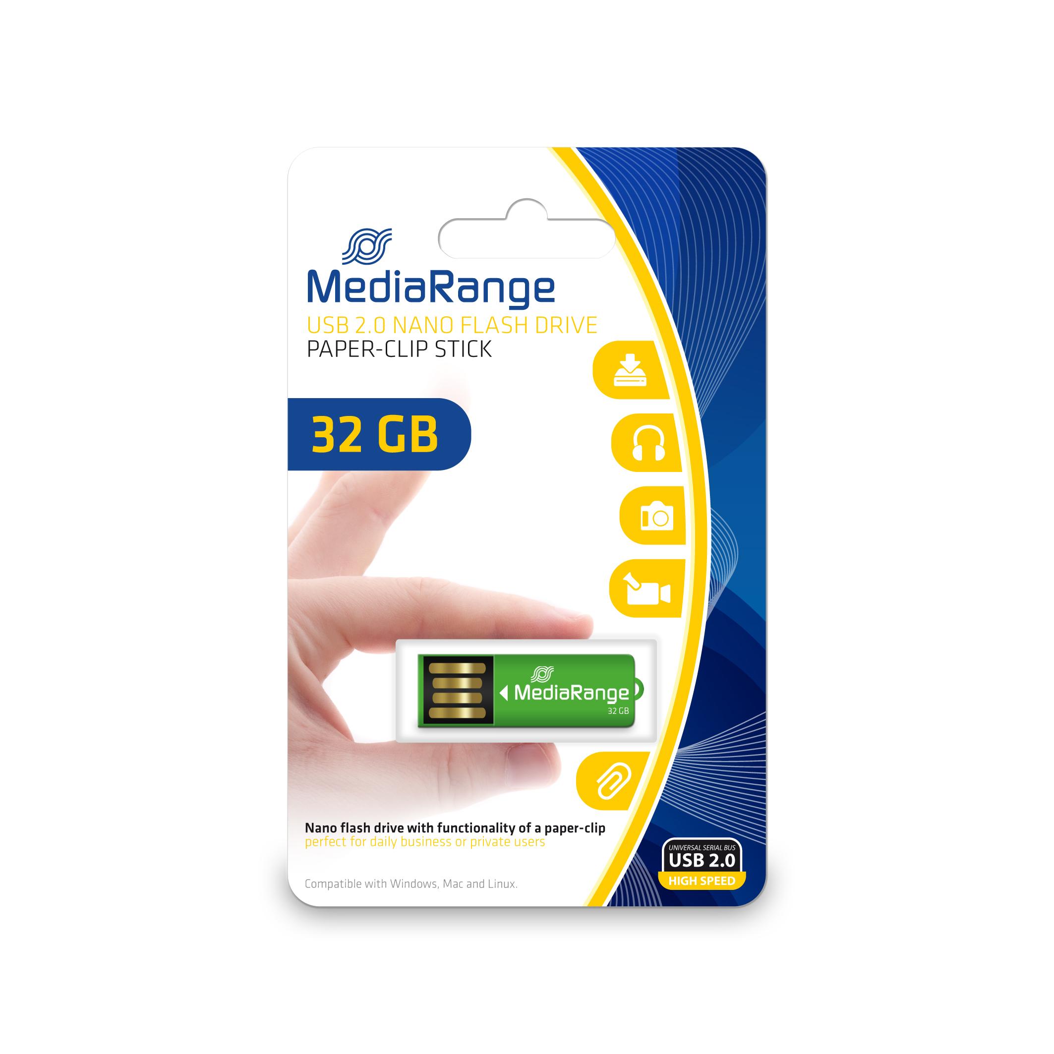 Pendrive MediaRange MR977, 32 GB (MR977)