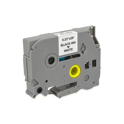 MEDIARANGE MRBTZ211 - Juodas - Rašalinis - Nuolatinis - Brother P-Touch 1000 - 1010 - 1080 - 1090 - 1260VP - 1280 - 1280DT - 1290 - 1750 - 1830VP - 18R - 2030VP,... - 6 mm - 8 m