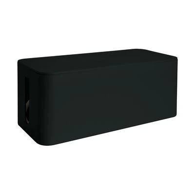 Organizer MediaRange MediaRange Kabelbox medium 318x126x135mm juodas