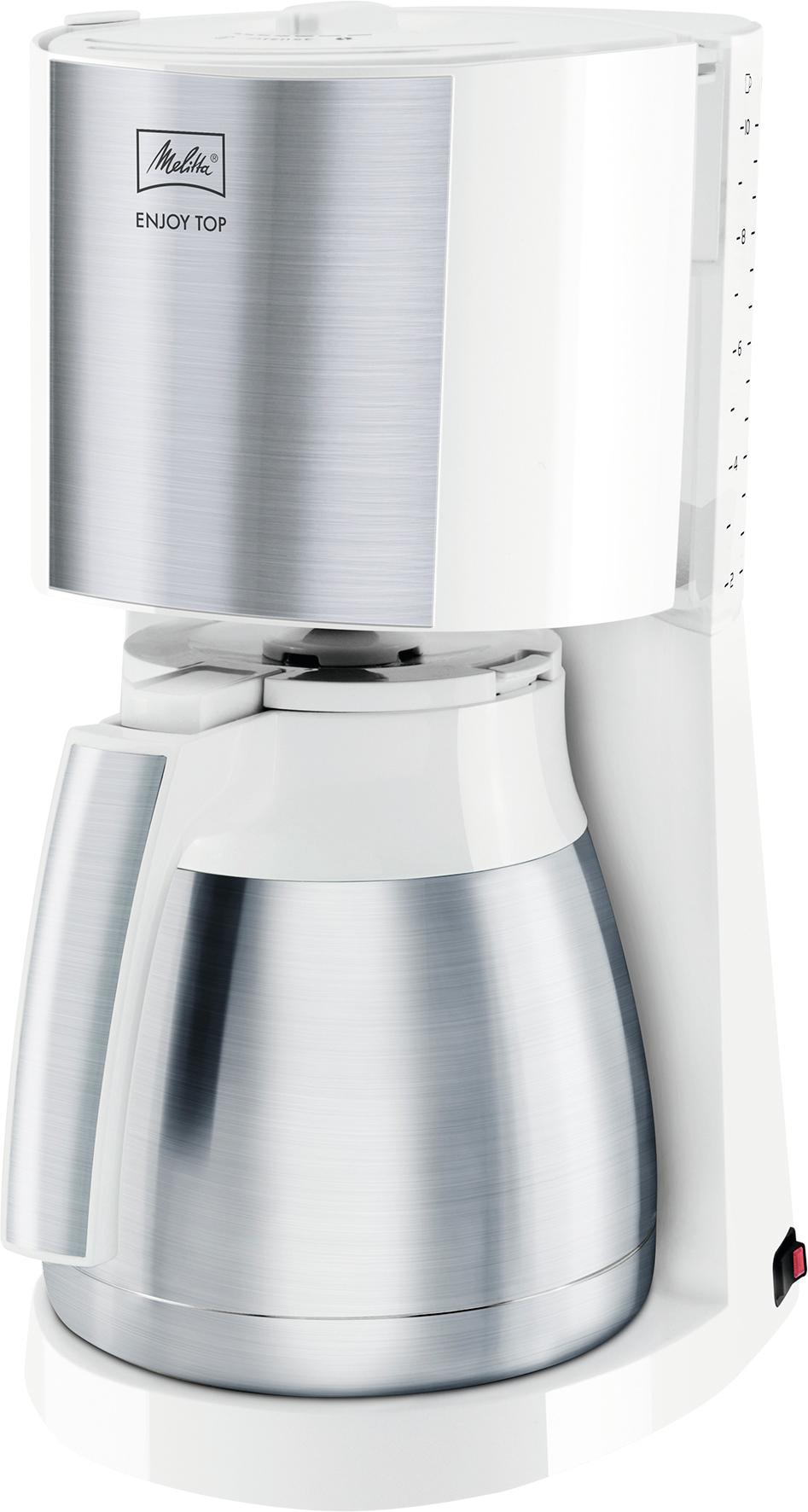 Kavos aparatas MELITTA Enjoy II Top Therm - Lašėjimo - Malta kava - 1000 W - Baltas
