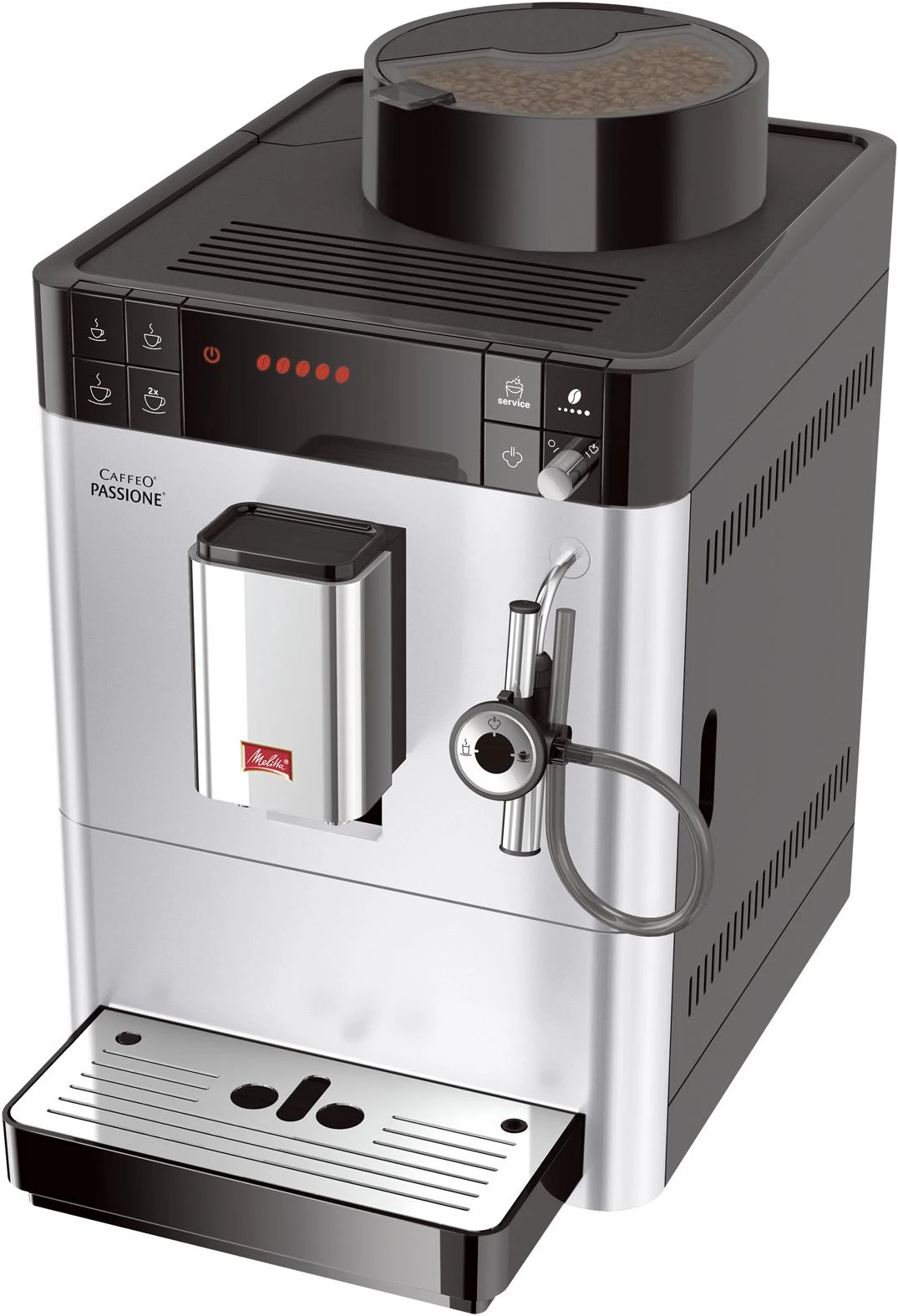 Kavos aparatas Melitta PASSIONE F53/0-101 Sidabrinis