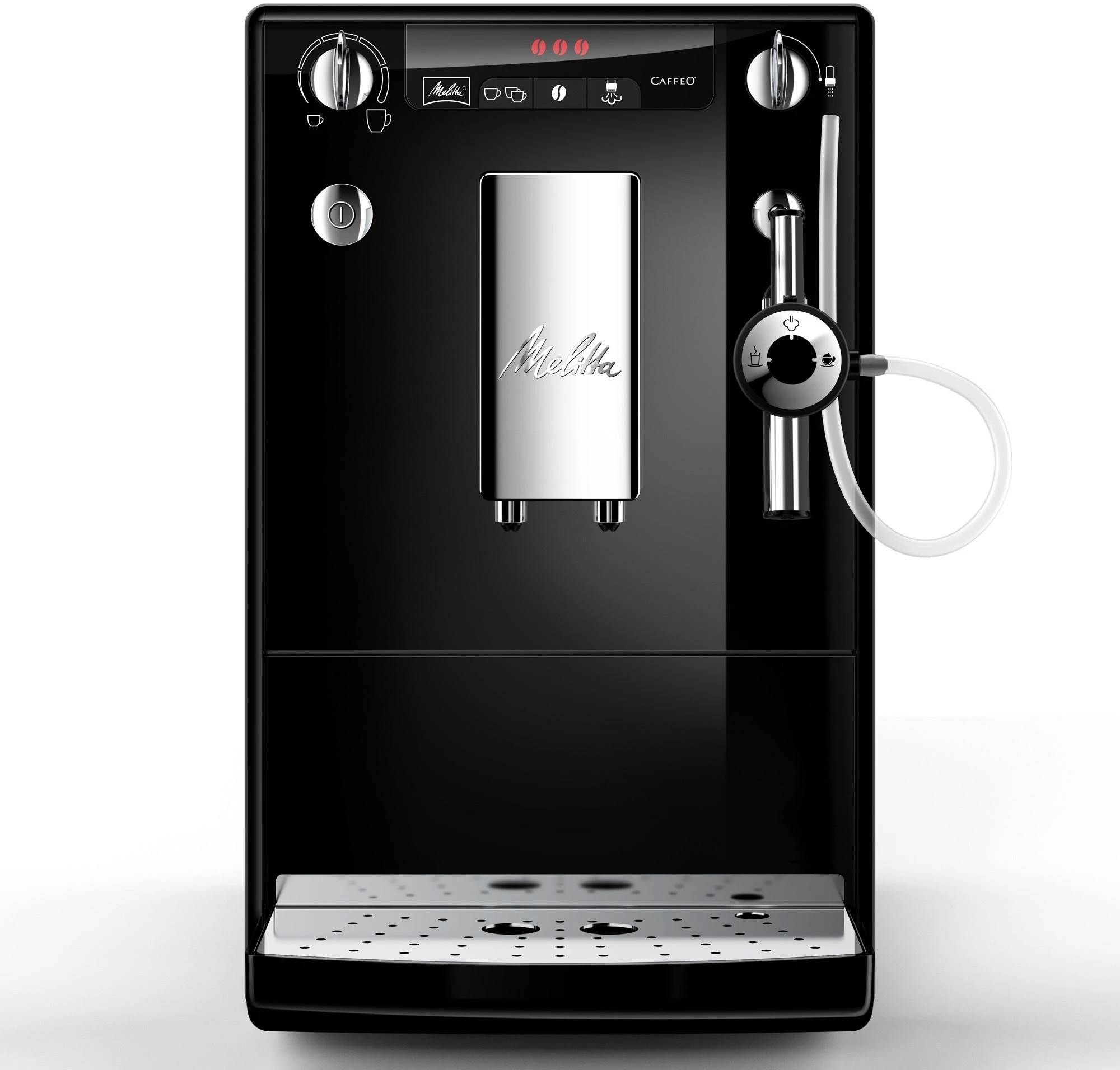 Kavos aparatas Melitta E957-101 Slėgis 15 bar, Su pieno plakikliu, Automatinis, 1400 W, Juodas