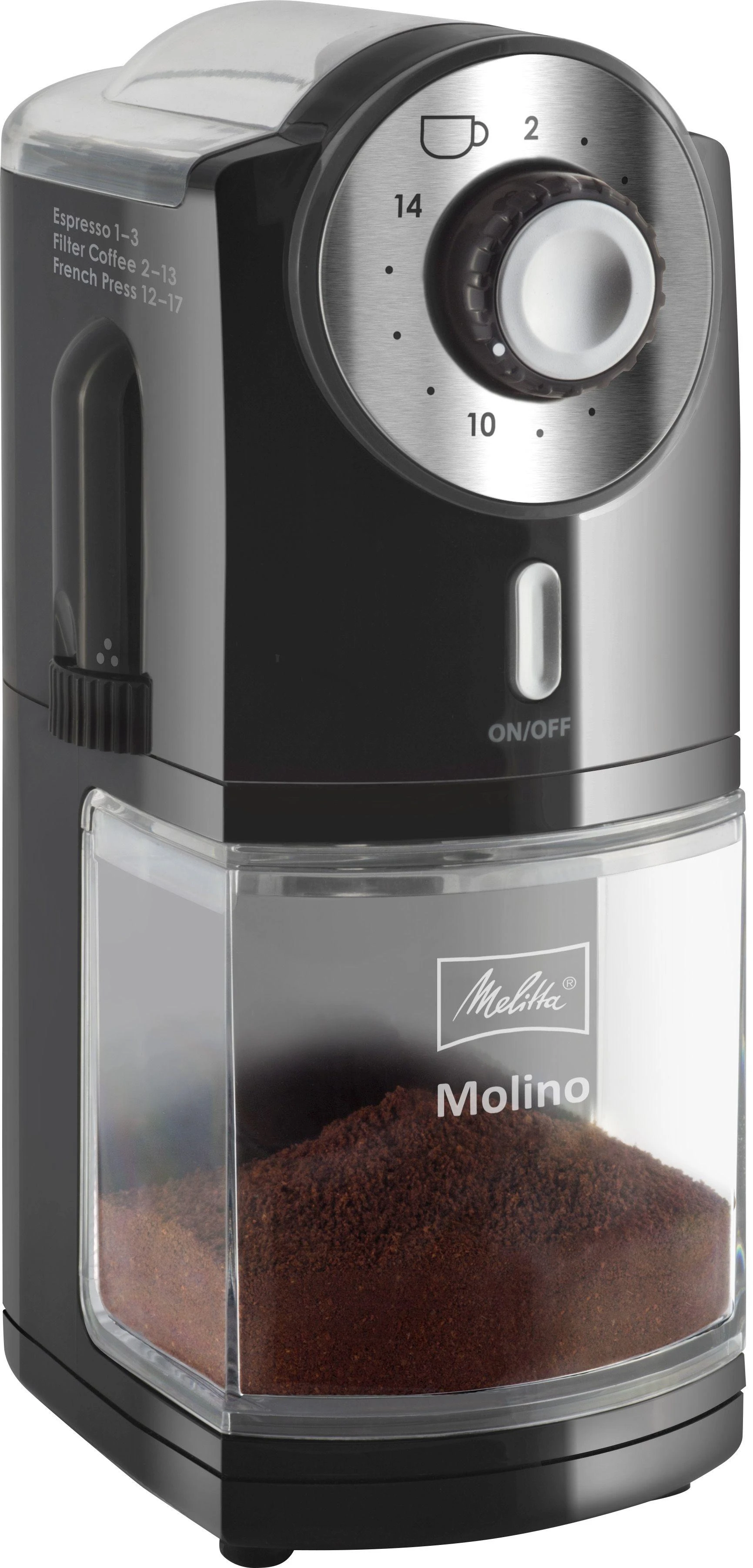 Kavamalė Melitta Molino 1019, juoda/raudona