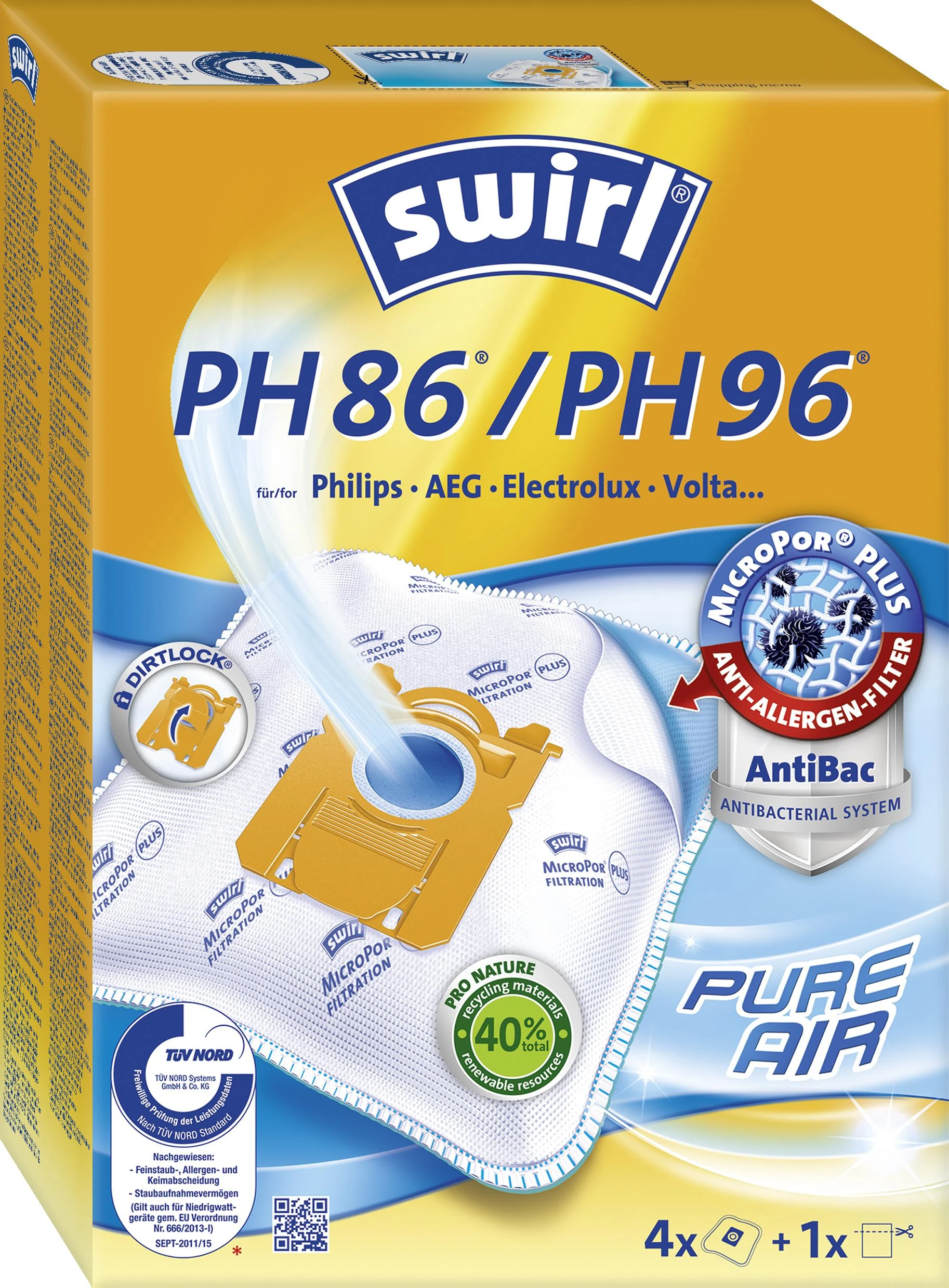 „Swirl PH 86 MP Plus AirSpace“.