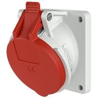 Mennekes 5P 16A 400V raudona IP44 3093 (MEN3093)