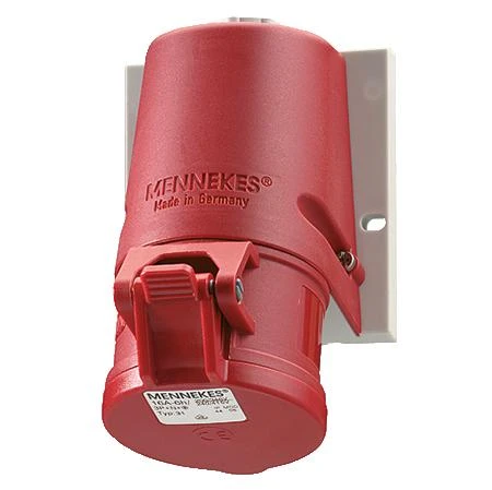 Mennekes Sieniniai lizdai 1vnt. 16A 400V IP44 (MEN31)