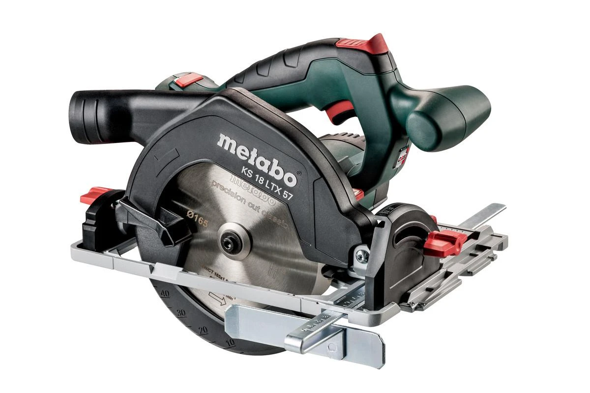 Metabo KS 18 LTX 57 diskinis pjūklas šoniniu kampu