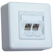 METZ CONNECT E-DAT modulis 2 prievadas AP Cat.6A, grynai baltas